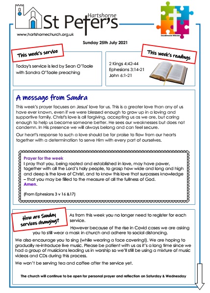 Weekly Newsletter