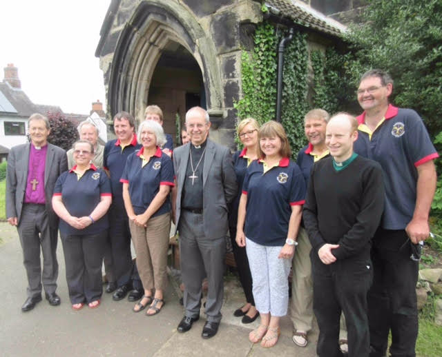 Archbishop and ringers